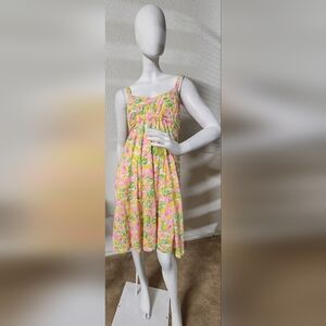 Lilly Pulitzer Felice Floral Printed Dress Size S